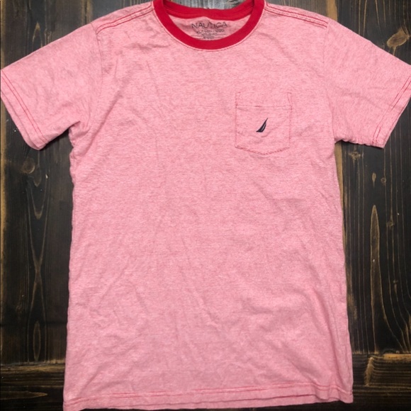 Set of 2 Nautica Boys SZ XL(18-20)Short Sleeve Crewneck J-class logo on chest - Picture 6 of 7